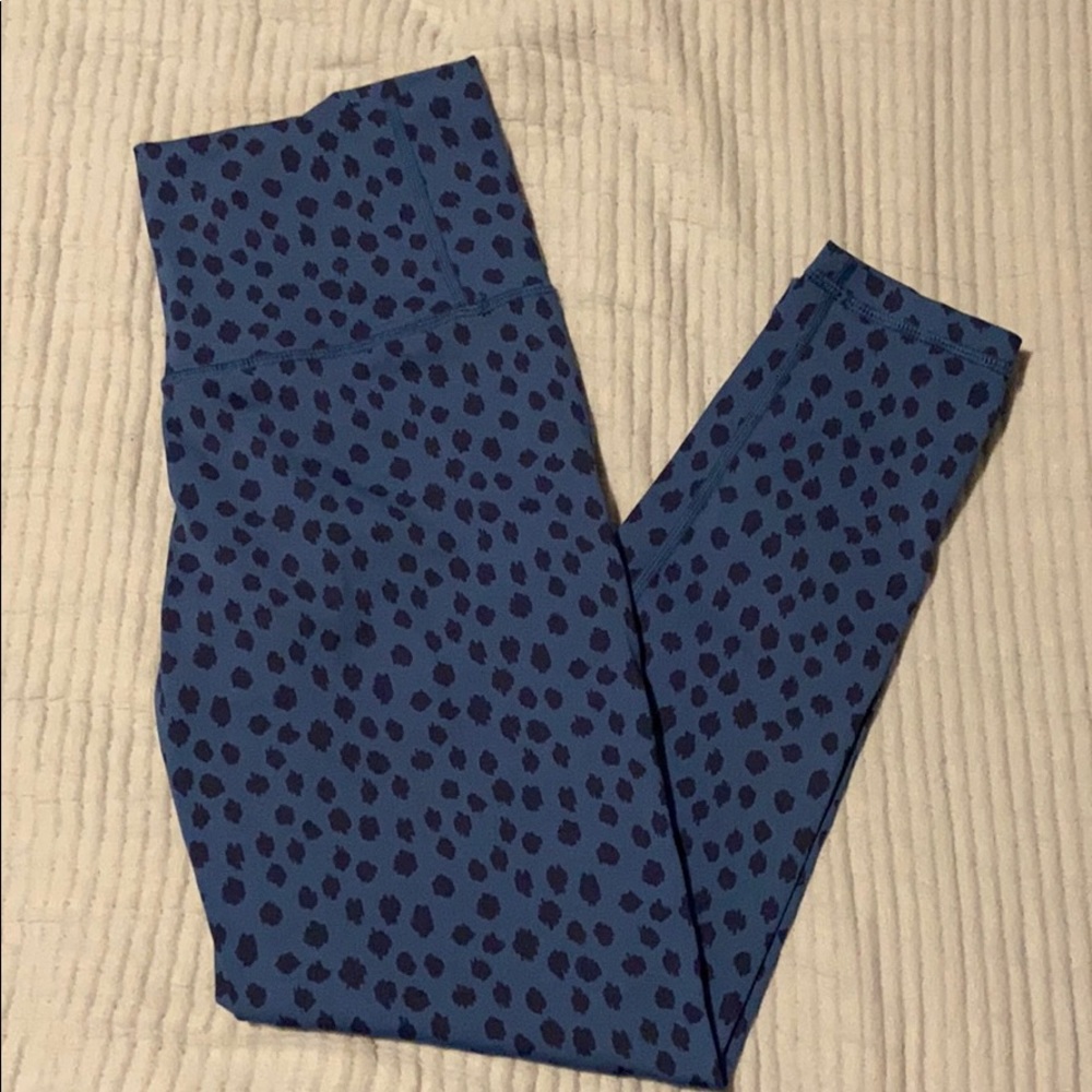 Aerie Move Compression Leggings in Blue